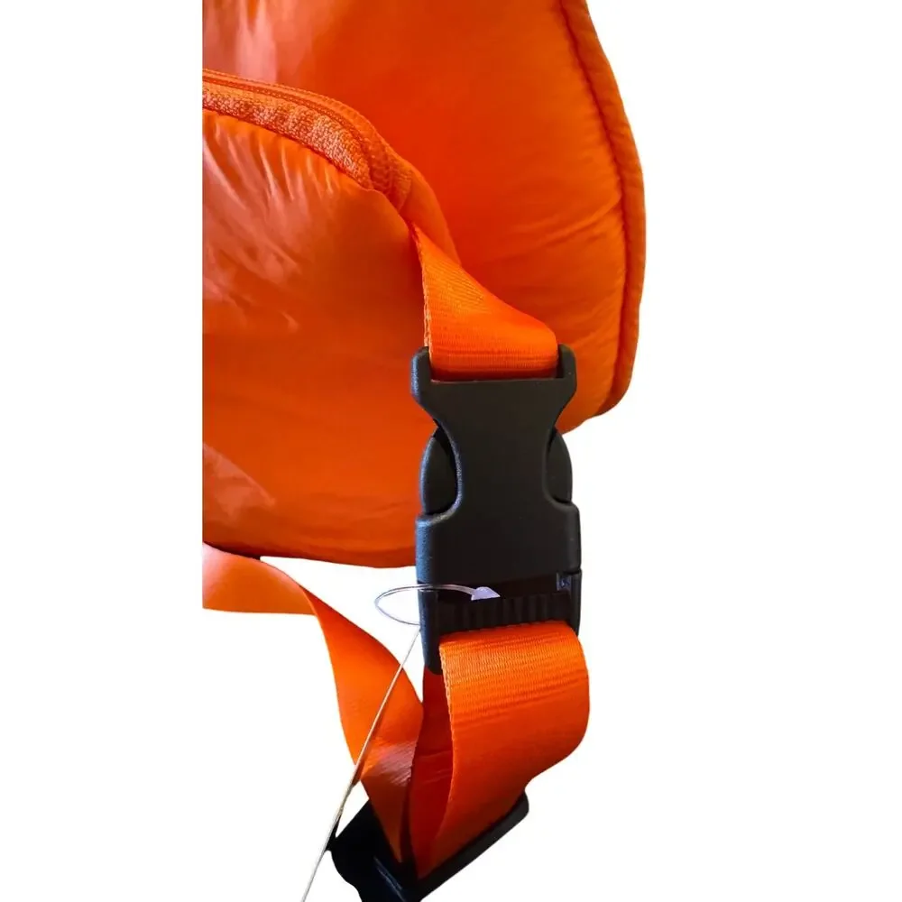 Way to celebrate plush jack-o’-lantern zippered Halloween treat bag fanny pack